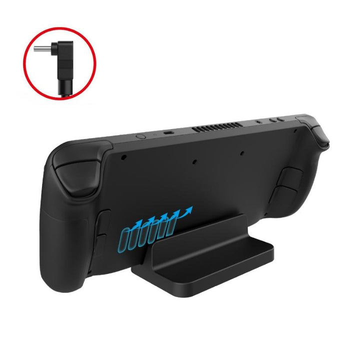 For Steam Deck Console Holder With Charging Cable(2 Pcs/set)