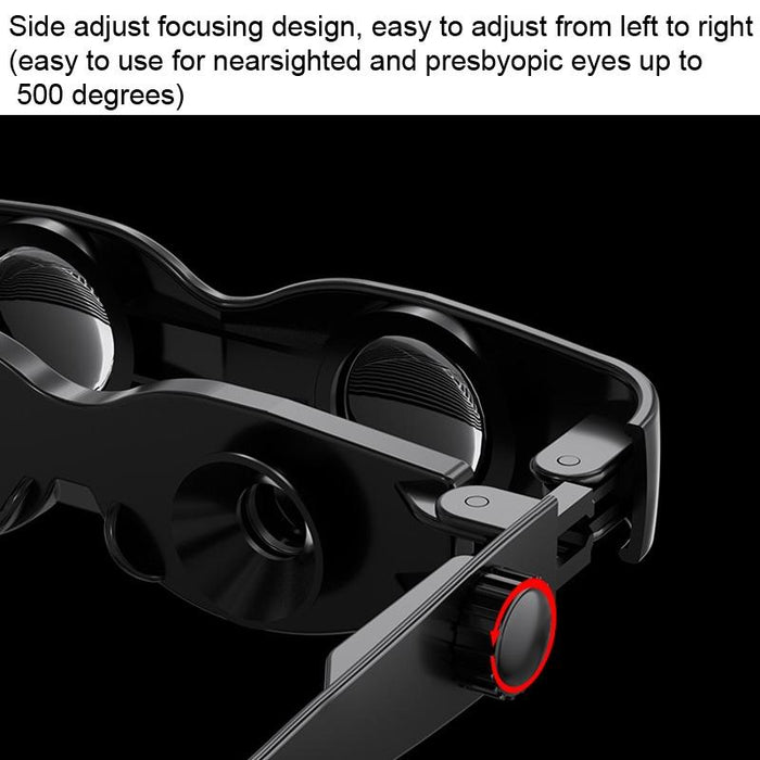 Adjustable Focus Fishing Binoculars with Red Polarised Lens