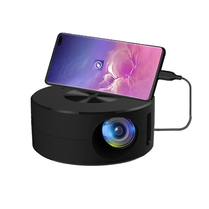 Yt200 320 X 180P Led Hd Mini Projector Usb Powered Supports Wired Connection Phone Screen