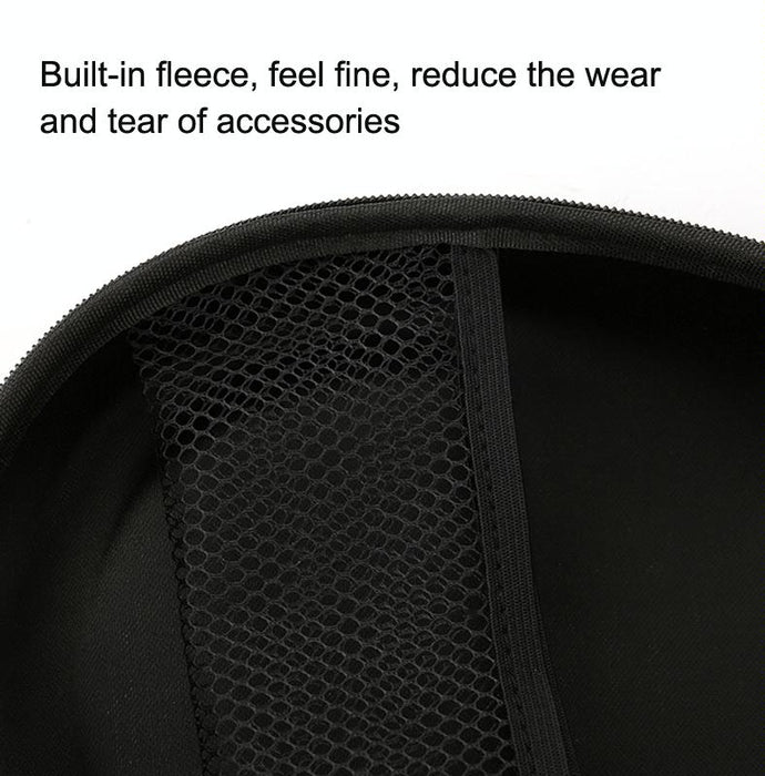 Universal Headphone Organizer Headphone Storage Bag Without Carabiner Black