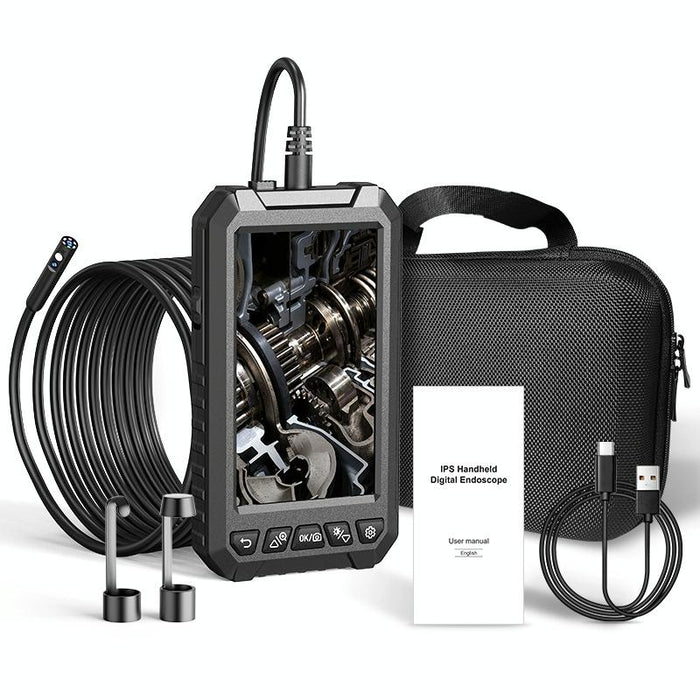 5 Inch Ips Hd Endoscope With Screen For Industrial Pipeline Inspection And Auto Repair