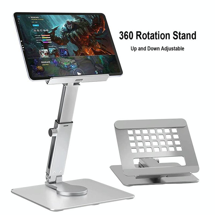 Desktop Folding Phone Stand Portable Telescopic Rotary