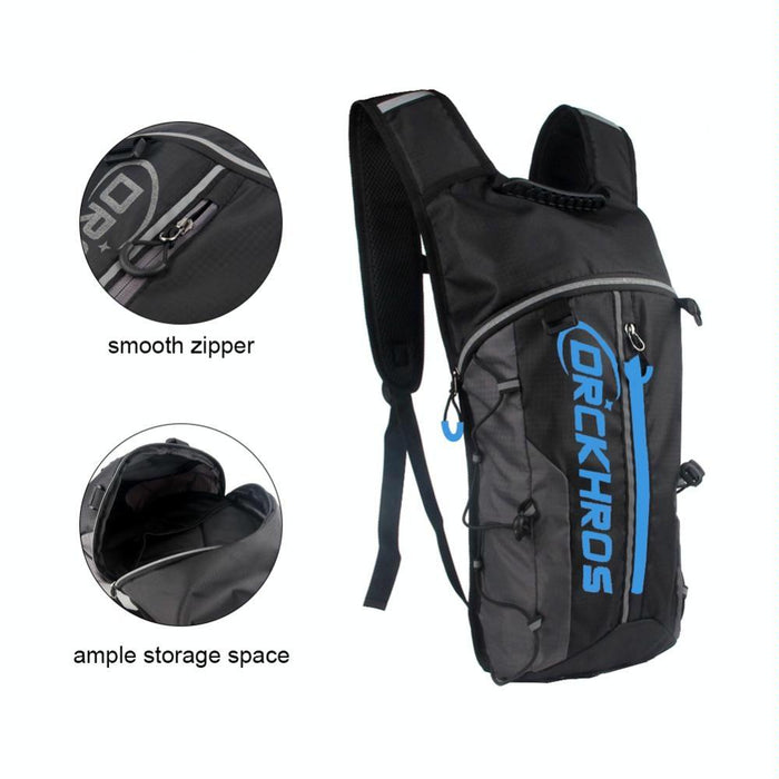 Dh115 Outdoor Running Sports Cycling Water Bag Backpack Colour Black + Water Bag