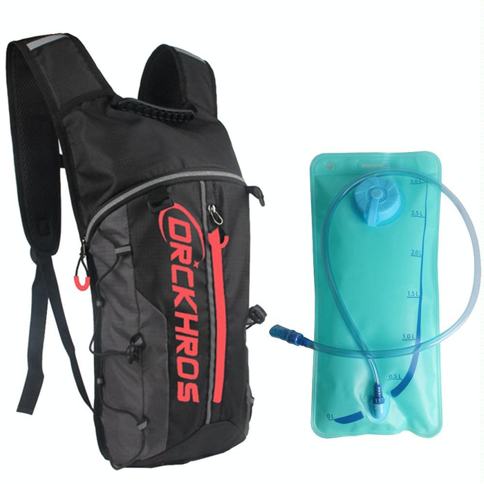 Dh115 Outdoor Running Sports Cycling Water Bag Backpack Colour Black Red + Water Bag