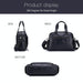 Large Capacity Leather Crossbody Travel Bag