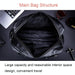 Large Capacity Leather Crossbody Travel Bag