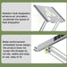 Aluminum Laptop Tablet Stand Foldable Elevated Cooling