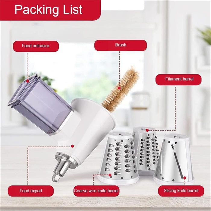 Multi Functional Kitchenaid Vegetable Cutter Slicer & Grater