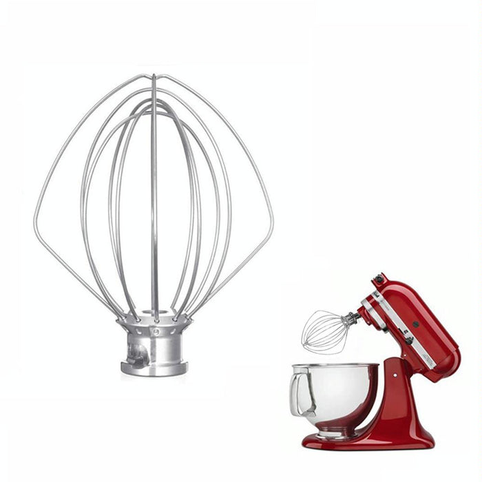 5Qt Stand Mixer Whip & Whisk Set Stainless Steel Accessories