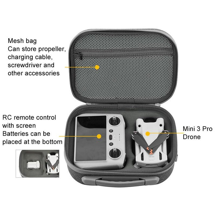 Storage Messenger Bag For Dji Mini 3/3 Pro Body Remote