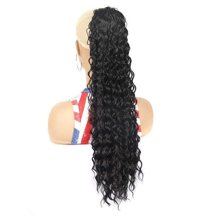 Mesh Curly Drawstring Ponytail Wig Lsdp22