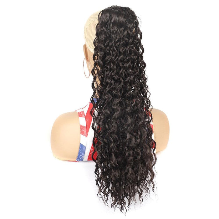 Mesh Curly Drawstring Ponytail Wig Lsdp22