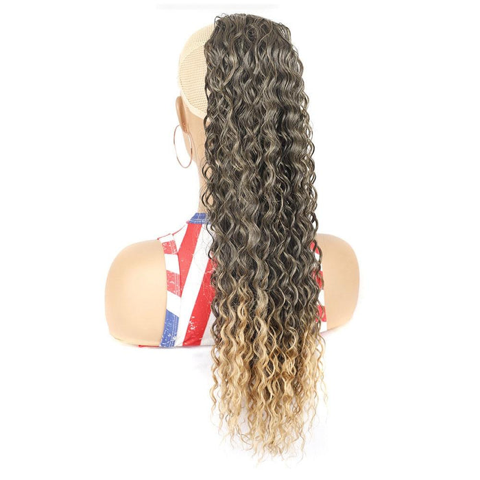 Mesh Curly Drawstring Ponytail Wig Lsdp22