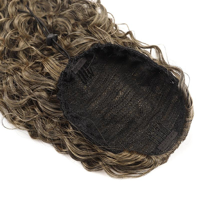 Mesh Curly Drawstring Ponytail Wig Lsdp22