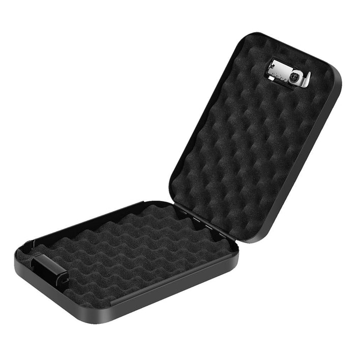 Metal Car Safety Box Fingerprint / Password Lock Model Os300C Black