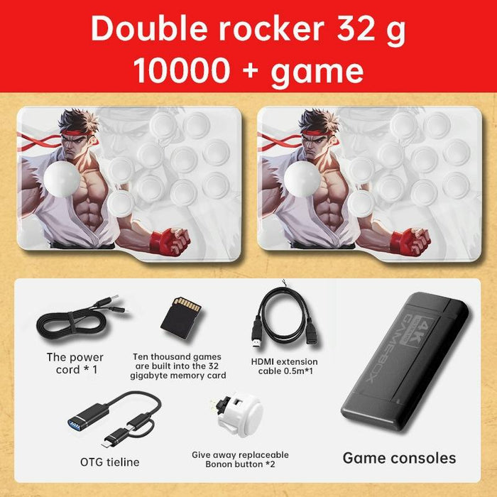 K9 Game Console Home Tv Double Battle Simulator 32G Table Control Edition Built-In 10000 Games