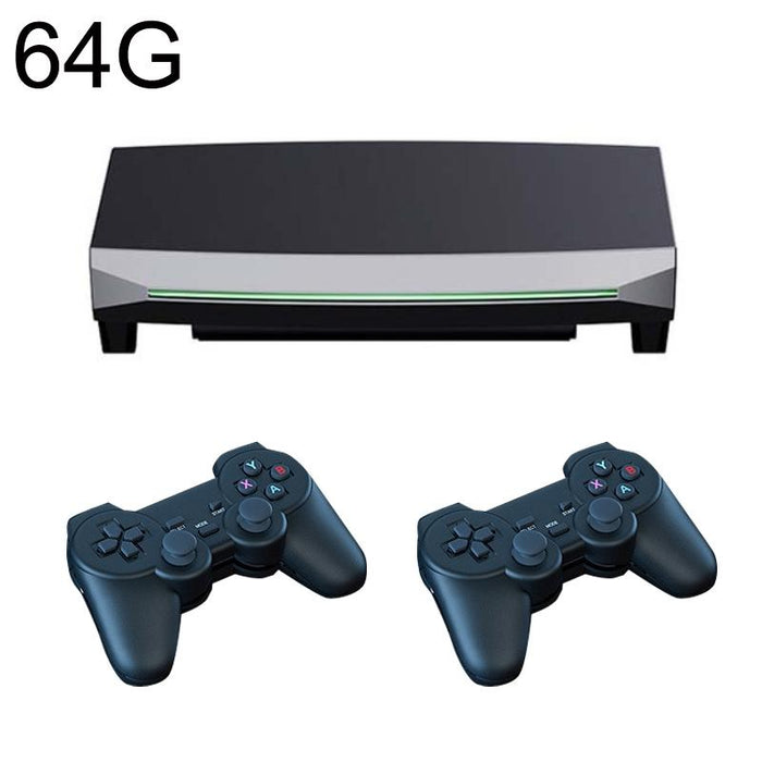 For Psp Simulator Suspension Game Console Four Person Battle Video Gaming Machine 4K Hd Game Box - 64G Ordinary Handle