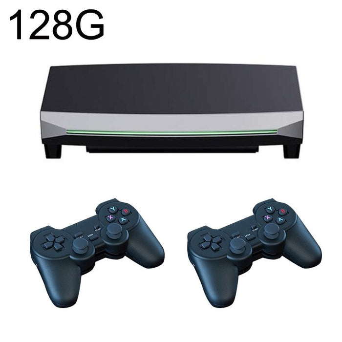 For Psp Simulator Suspension Game Console Four Person Battle Video Gaming Machine 4K Hd Game Box - 128G Ordinary Handle