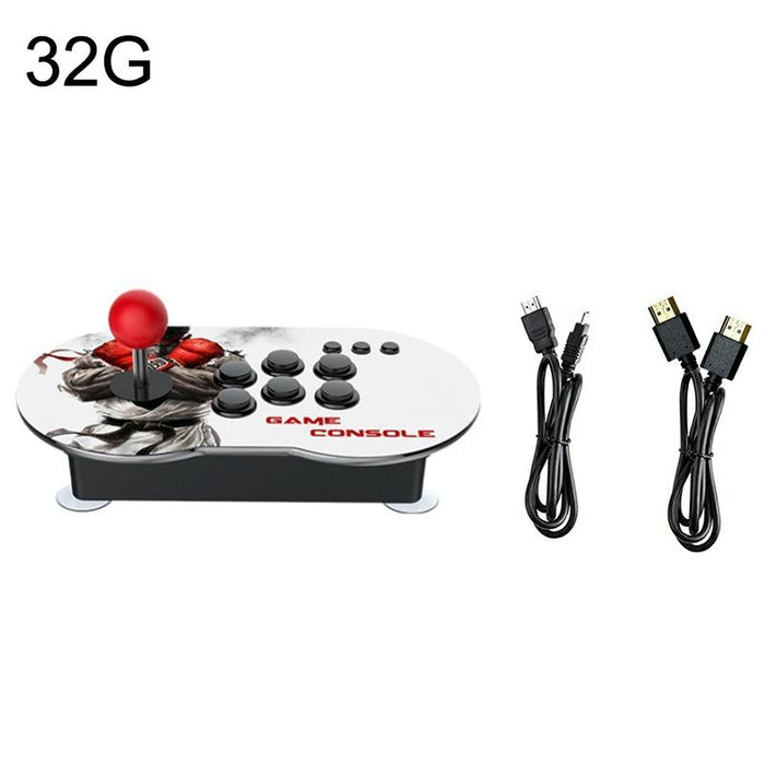 Tv Console Game Joystick Turret Hd 4K Game 32G Built-In 10000 Games