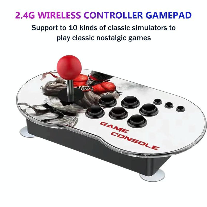 Tv Console Game Joystick Turret Hd 4K Game 32G Built-In 10000 Games