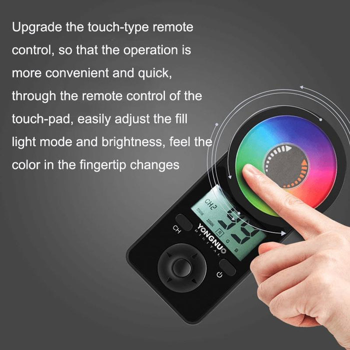 Yn360Iii Rgb Colorful Stick Light Hand Holds Led Photography Fili Lights - Standard & Soft Light Box