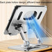 360-degree Rotating Universal Desktop Tablet Folding Bracket