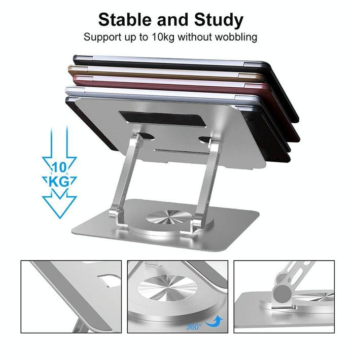 Multifunctional Desktop Foldable Rotating Laptop Cooling