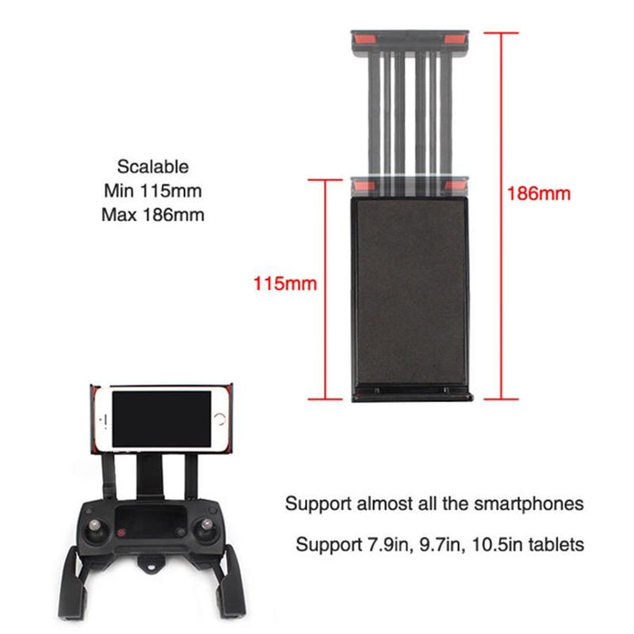 Universal Phone Tablet Holder Mount For Dji Spark Mavic Air