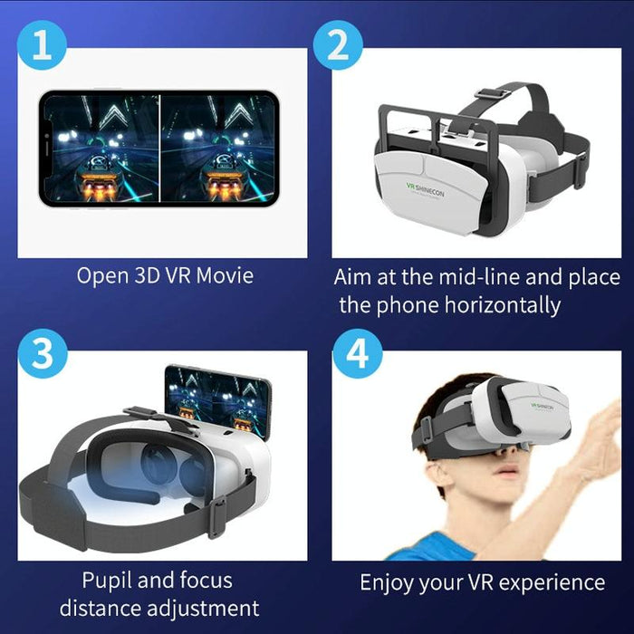 Immersive Vr Glasses For Movies Games