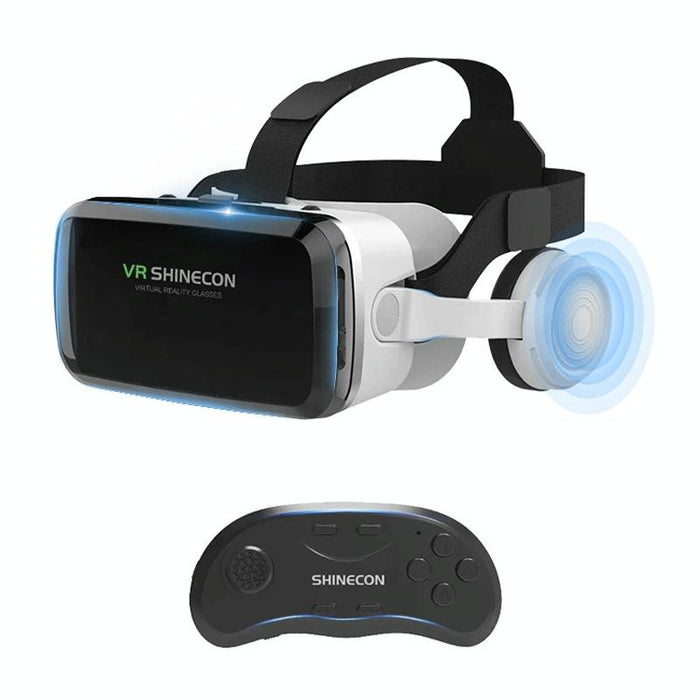 3d Vr Glasses Bluetooth Headset