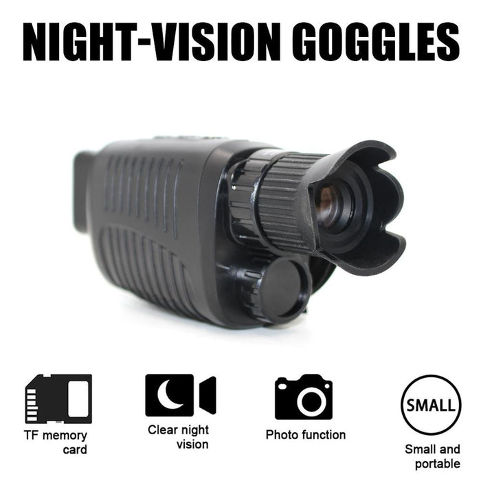 Video Pictures 5X Hd 1080P Digital Night Visual Instrument Infrared Single Tube Binoculars & 32G Memory