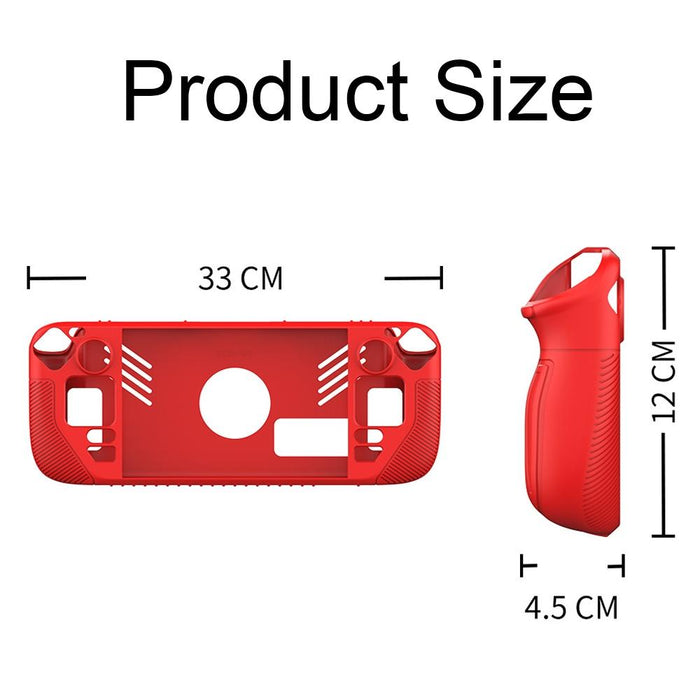 For Steam Deck V3 Non-slip Silicone Protective Case Pocket