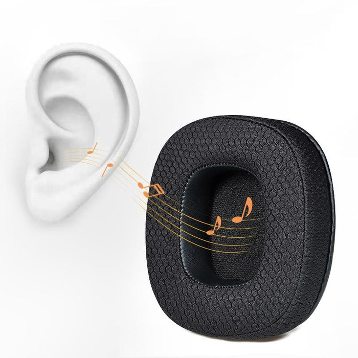 1Pair Headphone Breathable Sponge Cover For Xiberia S21/T20 - Net Gray