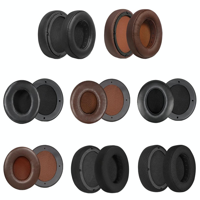 For Edifier W855Bt 2Pcs Headset Soft And Breathable Sponge Cover - Brown Protein