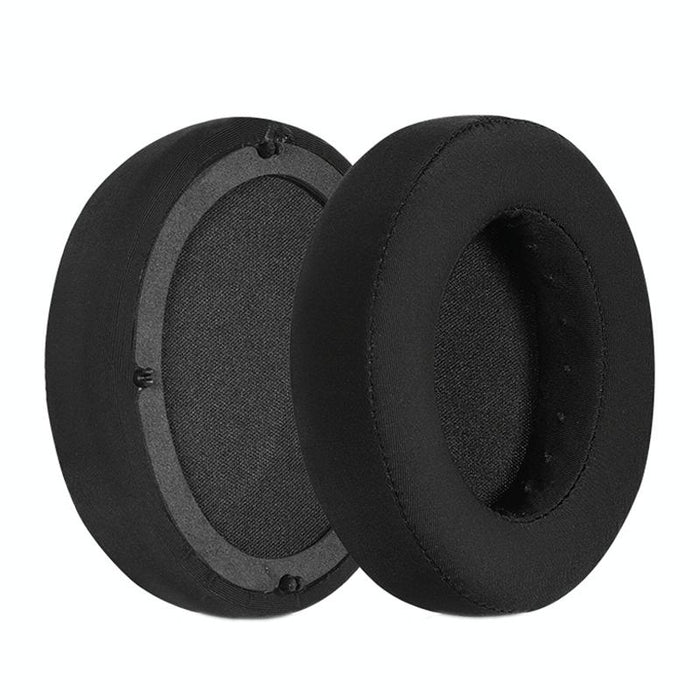 For Edifier W855Bt 2Pcs Headset Soft And Breathable Sponge Cover - Black Ice Silk