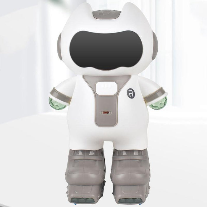 Intelligent Early Education Sound And Light Mechanical Robot Toys - 9 Gray