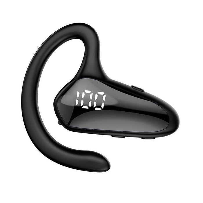 Yx02 With Digital Display Hanging Ear Bone Conduction Bluetooth Headset