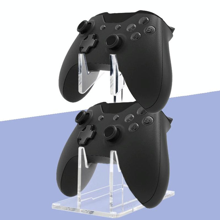 For Ps4/ Ps5/Ps3 Acrylic Double Layer Game Handle Storage Bracket Transparent