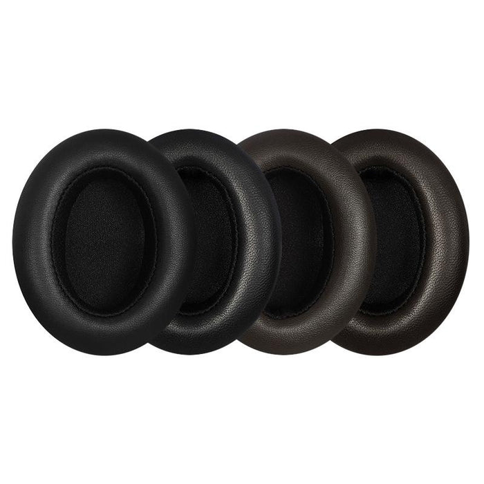 For Sennheiser Momentum 2Pcs Soft Comfortable Headset Sponge Cover - Black Protein