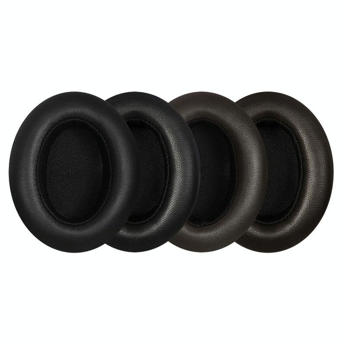 For Sennheiser Momentum 2Pcs Soft Comfortable Headset Sponge Cover - Brown Lambskin