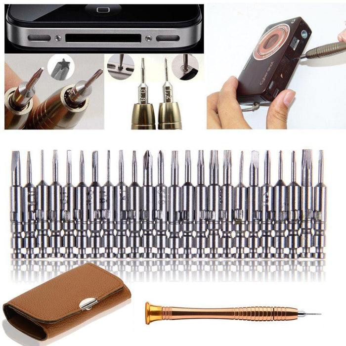 25 In 1 Screwdriver Batch Set For Mobile Phone And Notebook