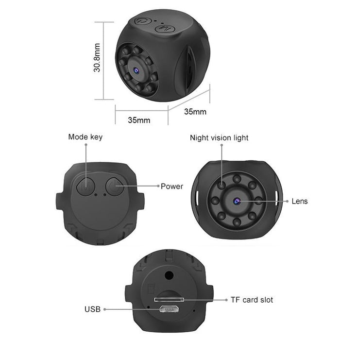 No Bracket Wifi Intelligent Network Monitor Hd Infrared Night Vision Camera