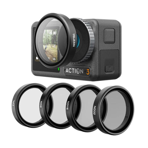 Nd Cpl Filter Set With Aluminium Alloy Frame For Dji Action