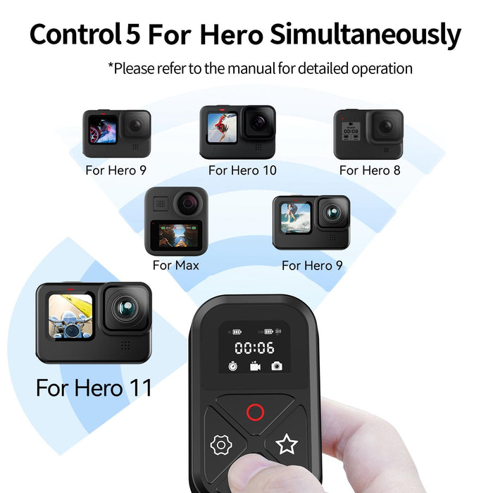 T10 80m Bluetooth Remote Control For Gopro Hero11