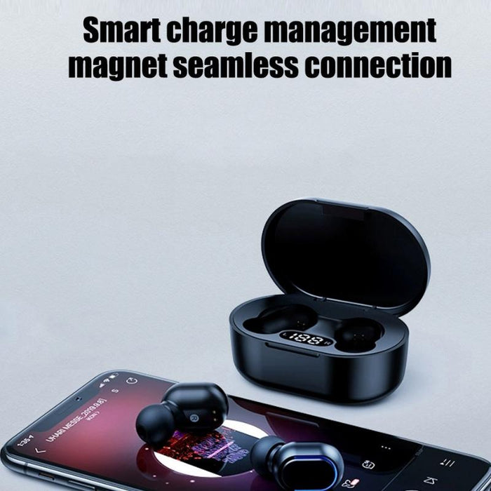 E7S Digital Sports Waterproof Tws Bluetooth 5.0 In-Ear Headphones