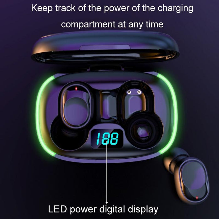 Y70 Tws5.1 Sports Gaming In-Ear Wireless Bluetooth Headset Wireless Charging & Digital Display