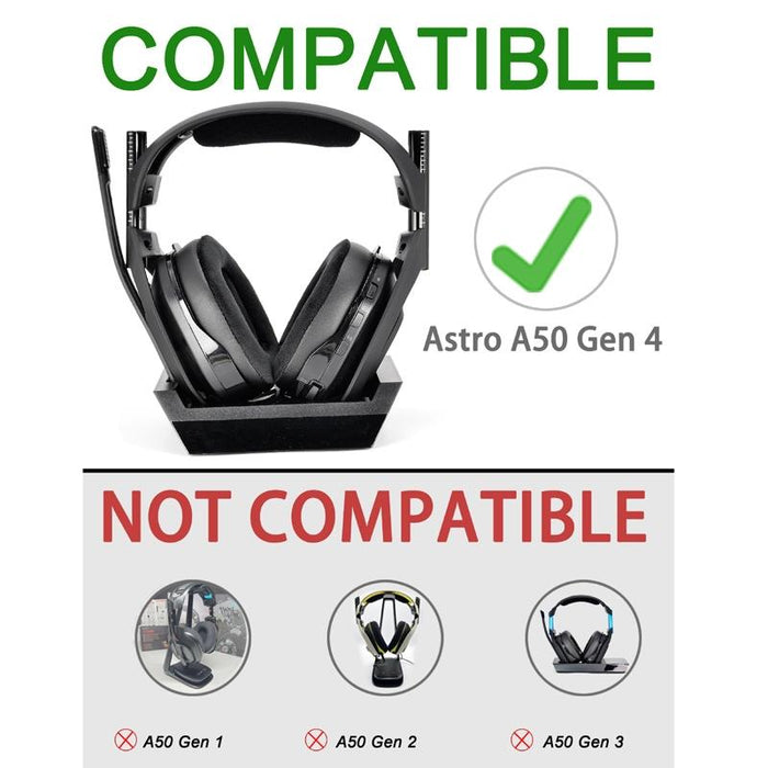 For Logitech Astro A50 Gen4 Headset Replacement Accessory - 2Pcs Football Network Earmuffs