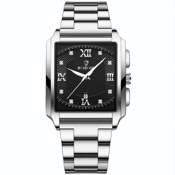 B4143 Rectangular Outdoor Men Waterproof Quartz Watches