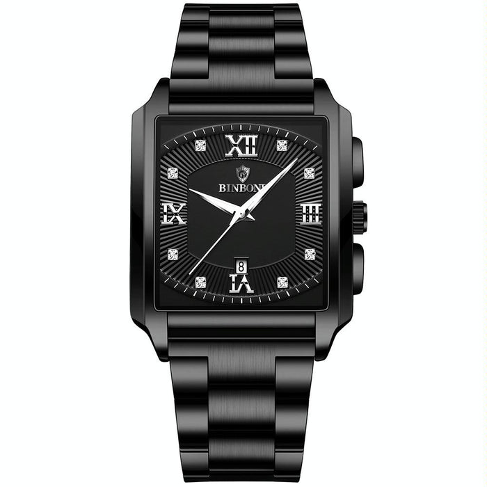 B4143 Rectangular Outdoor Men Waterproof Quartz Watches