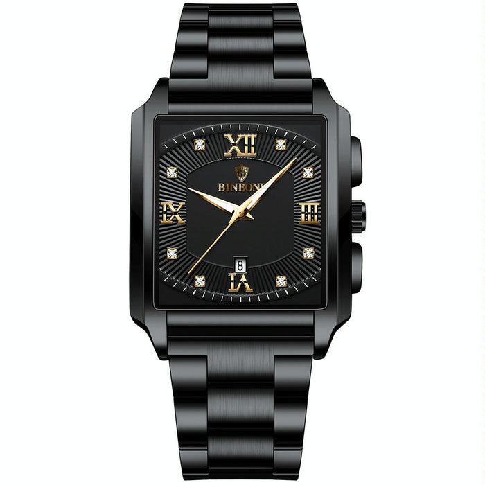 B4143 Rectangular Outdoor Men Waterproof Quartz Watches